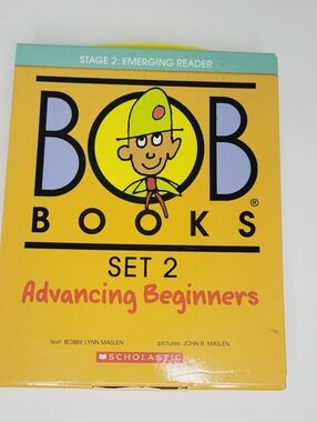 Bob Books Set 2 12 Books For Advancing Beginners Phonics For Emerging Readers 4+